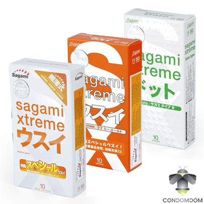 Bao cao su Cao Cấp SAGAMI XTREME Super Thin, Hộp 10 cái, Siêu Mỏng Tạo Cảm Giác Chân Thật, Thăng Hoa Cảm Xúc