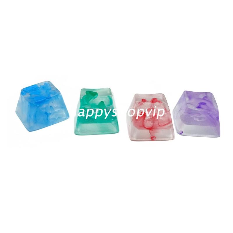 Nút Bàn Phím R4 Bằng Nhựa Resin Trong Suốt Bền Bỉ Dành Cho Bàn Phím Cơ MX Axi