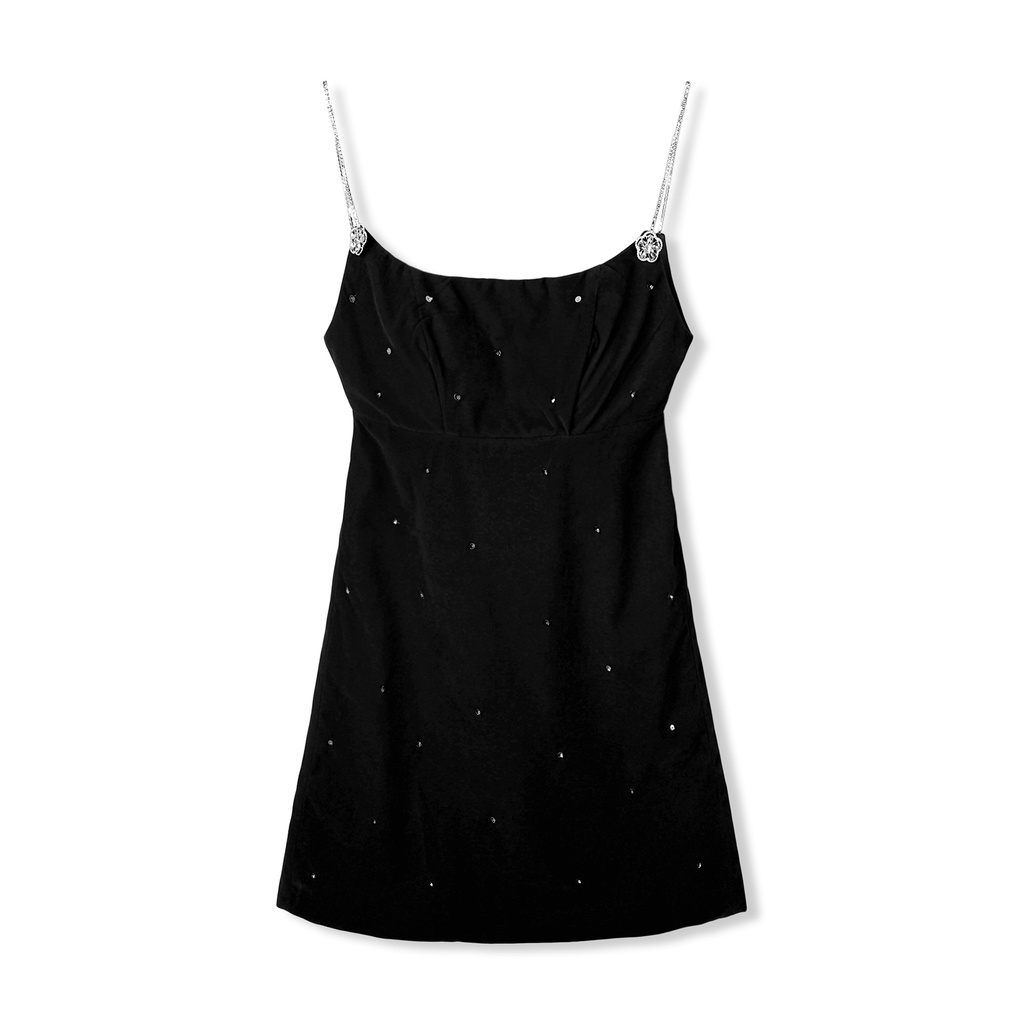 Đầm Ngắn Nữ Sunny Dress , Chất Vải Nhung Thoải Mái , WDN000300 ,SOMEHOW