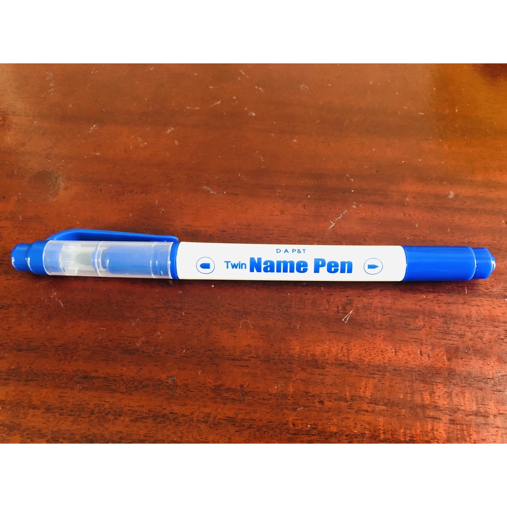 Bút viết lông dầu hai đầu Dong-A Twin Name Pen / Namepen (Sản xuất tại Hàn Quốc)