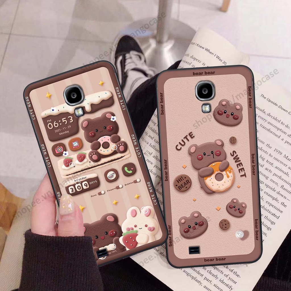 Ốp lưng Samsung S4 / S5 hình gấu, thỏ, đồng hồ cute dễ thương