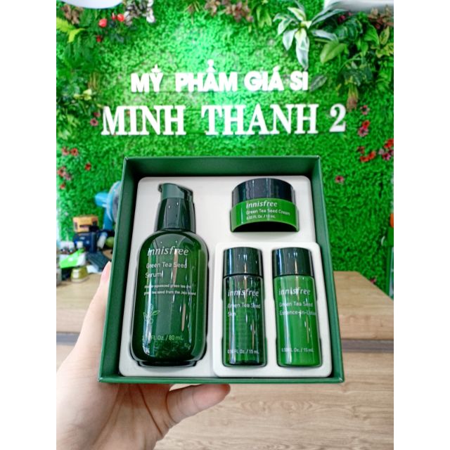 INNISFREE GREEN TEA SEED SERUM SPECIAL SET UPDATE 2019