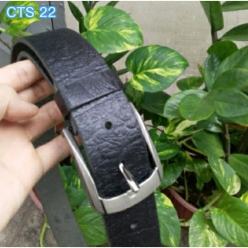 Dây nịt da bò thật 1 lớp, bền và sang trọng