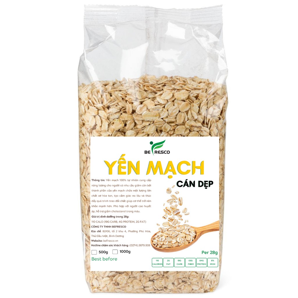 Yến Mạch Giảm Cân Befresco