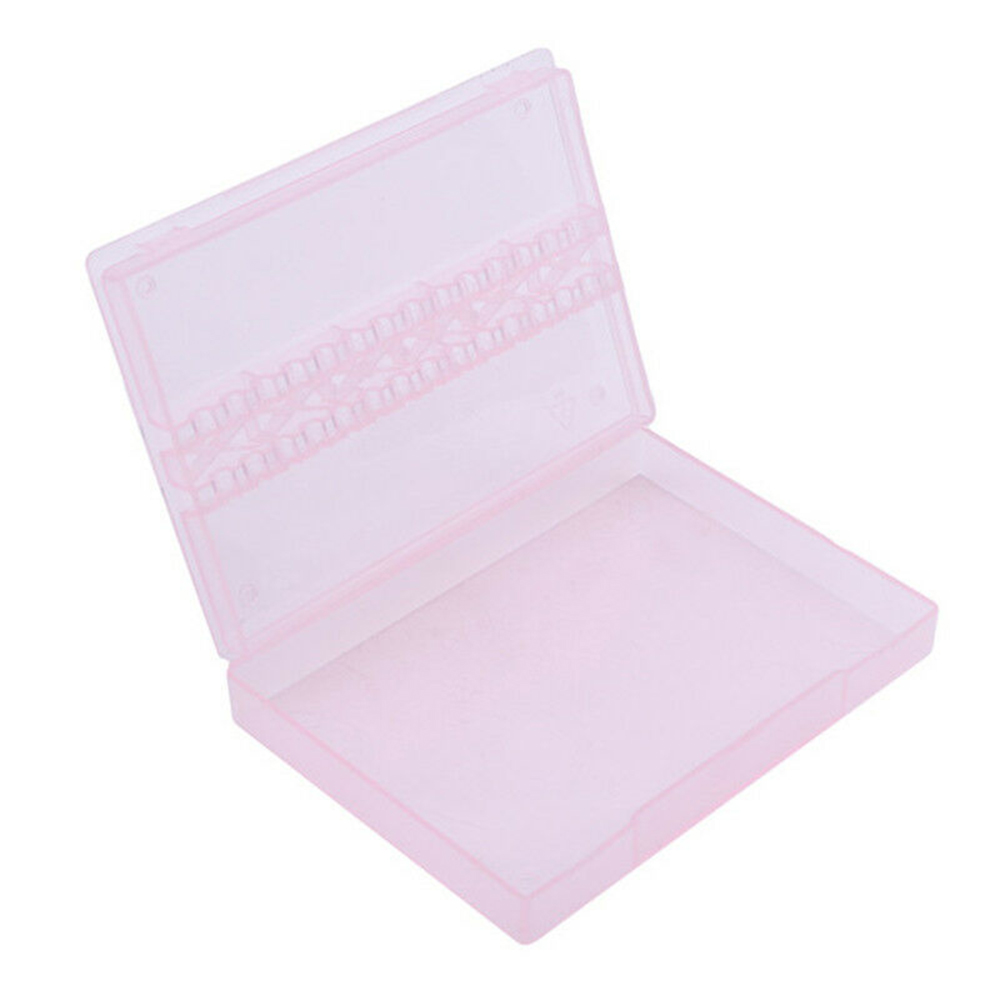 [Hàng mới về] Hộp đựng mũi khoan làm móng tiện dụng