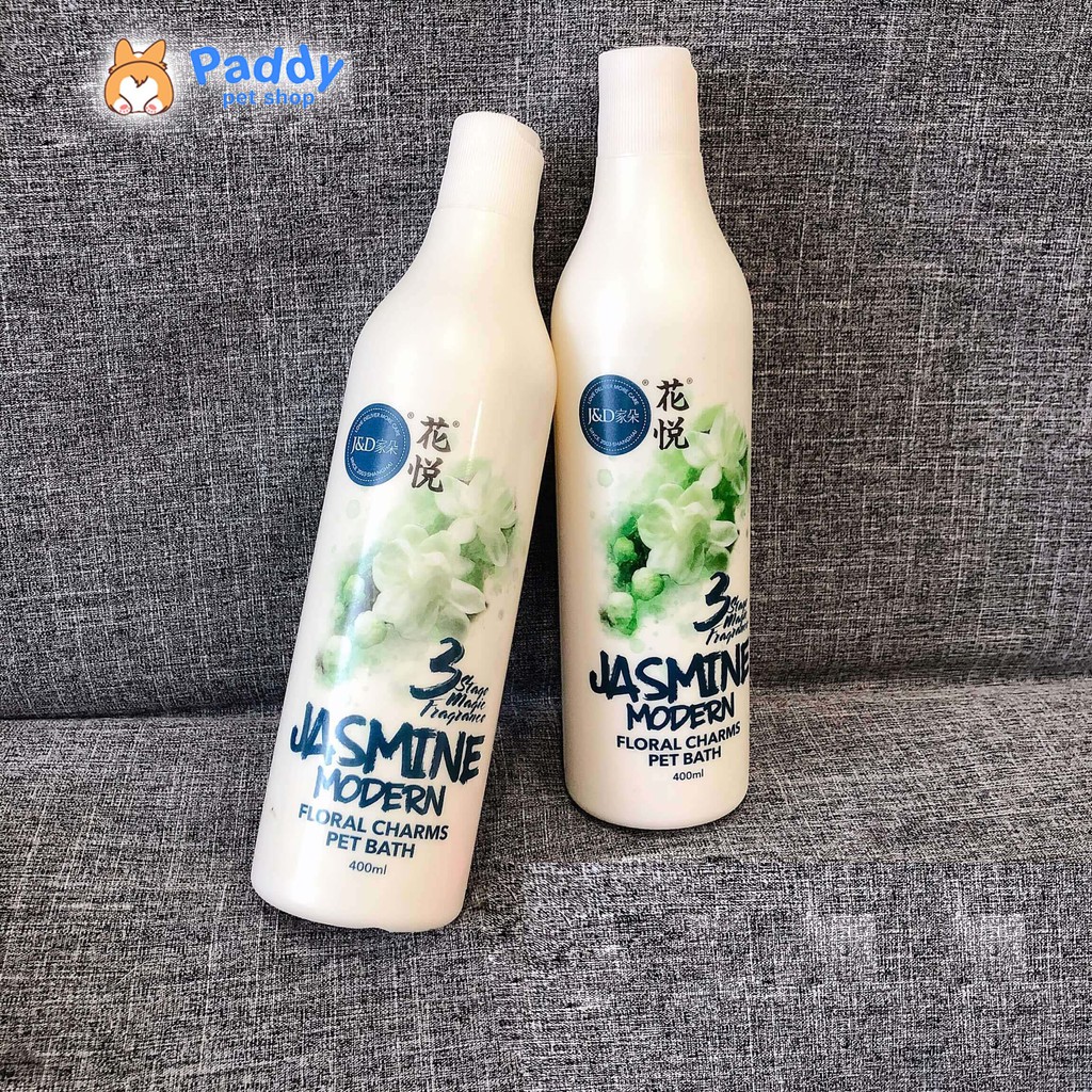 Sữa Tắm Joyce &amp; Dolls Jasmine Hoa Nhài Cho Chó Mèo (400ml)