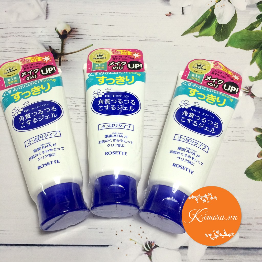 Gel tẩy tế bào chết Rosette Peeling Gel Nhật Bản