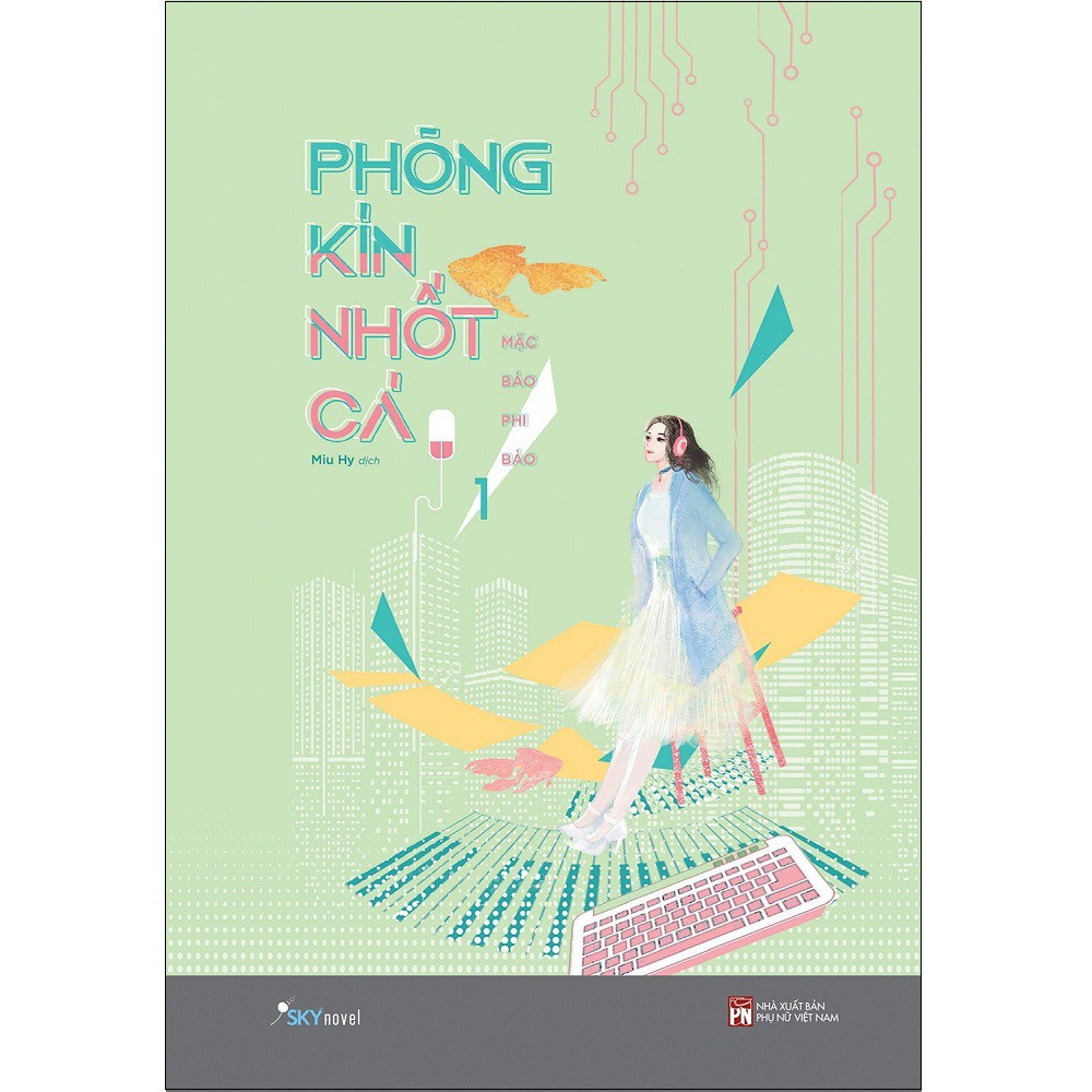 Sách Skybooks - Phòng Kín Nhốt Cá - Tập 1+2 (Bộ 2 cuốn)