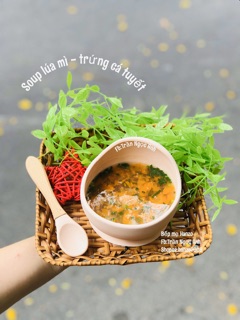 Hạt lúa mì hữu cơ nấu soup/nấu cháo cho bé