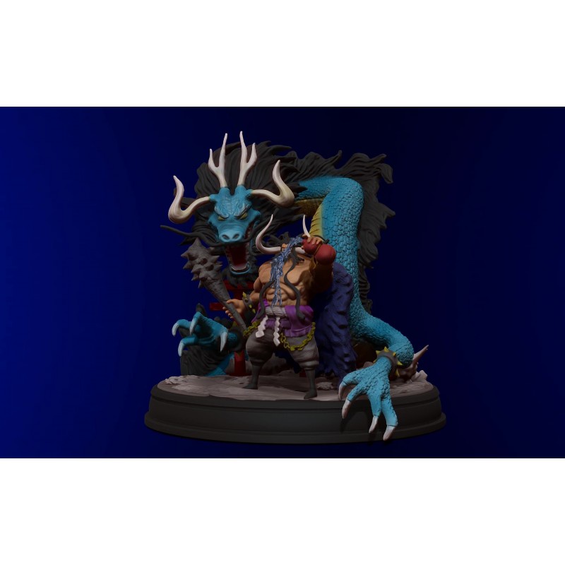 File in 3D Kaido King of the Beasts Dragon - Manga