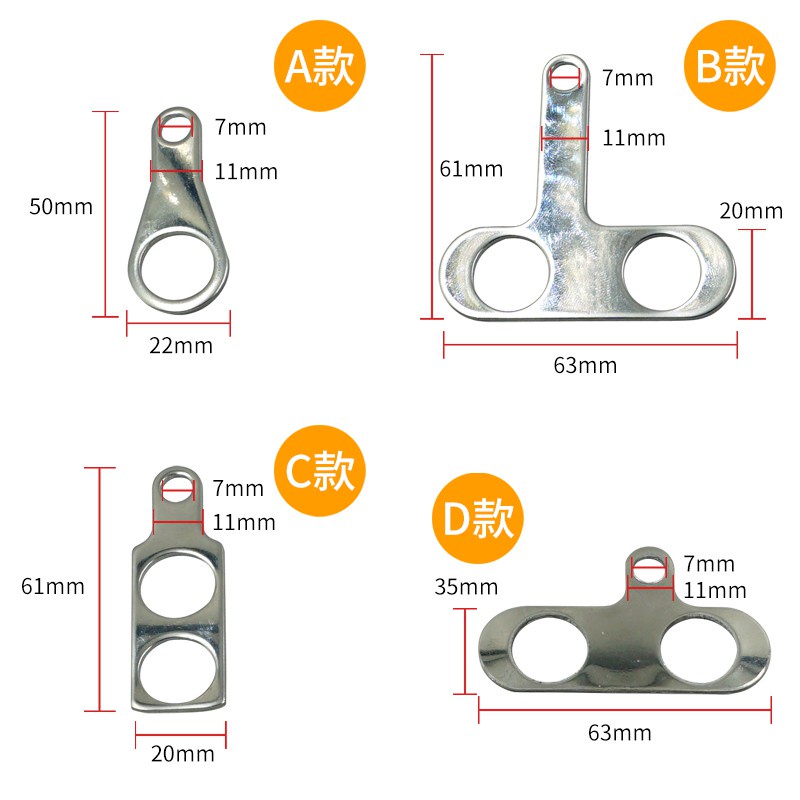 Giá Đỡ Inox 16MM + Công Tắc 12v Chống Thấm Nước Chuyên Dụng Cho Xe Mô Tô