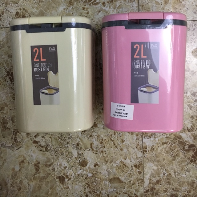 Thùng rác Lock&lock mini 2 lít