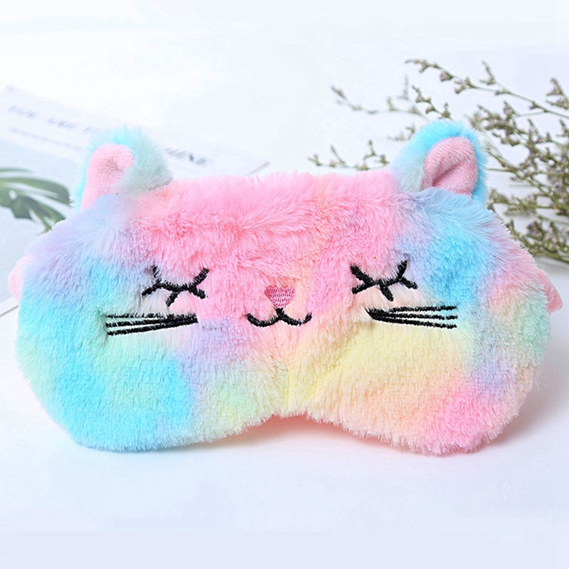 (Hàng Mới Về) Mặt Nạ Che Mắt Khi Ngủ Thiết Kế Kiểu Kỳ Lân Dễ Thương | BigBuy360 - bigbuy360.vn