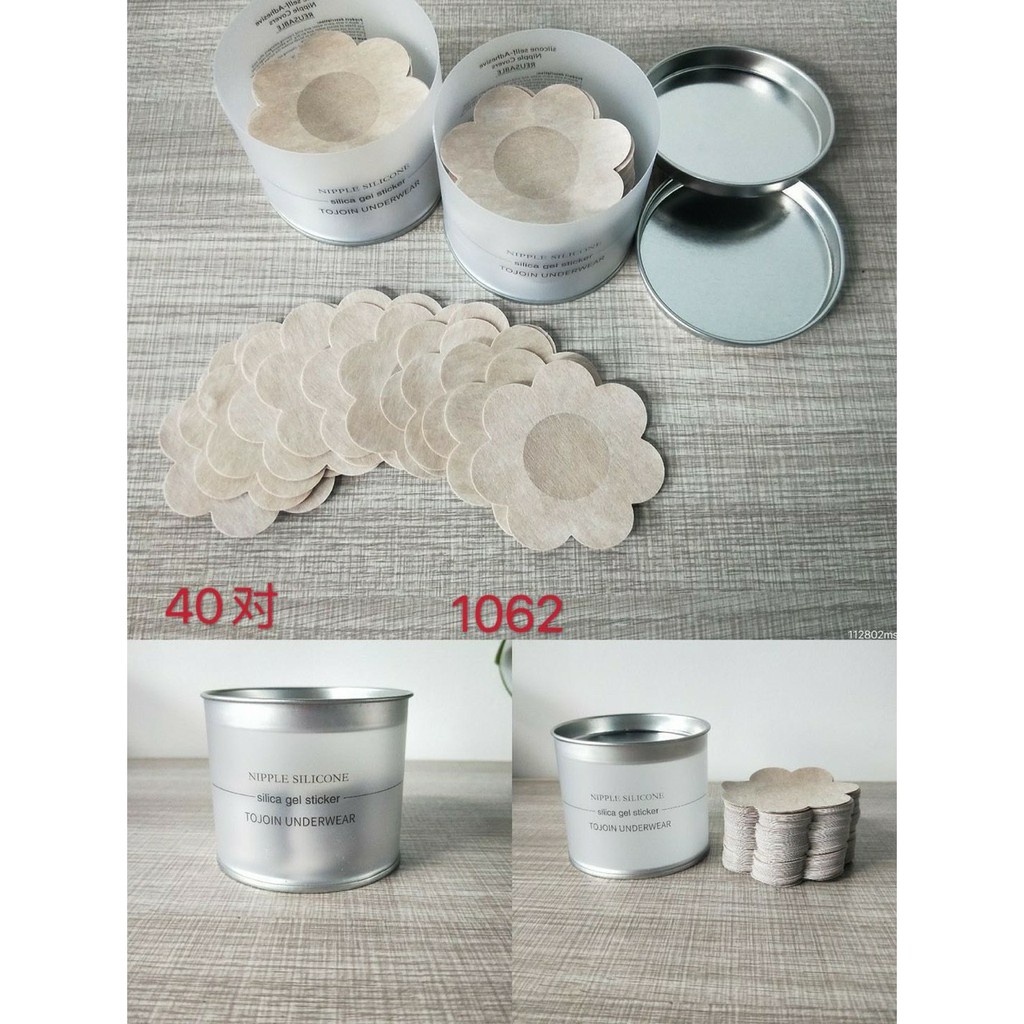 Hộp 30 đôi dán ti giấy dùng 1 lần cực xinh