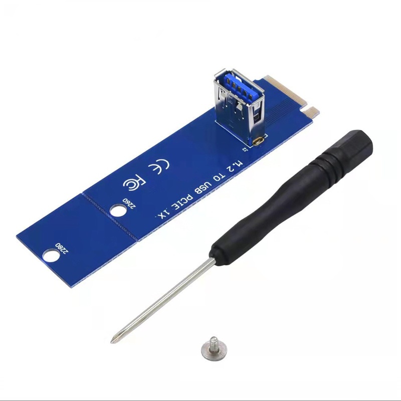 Card Chuyển Đổi PCI-E 1x Sang 16x Bitcoin Lite Từ M 2 Sang USB 3 0 M2 Cho M