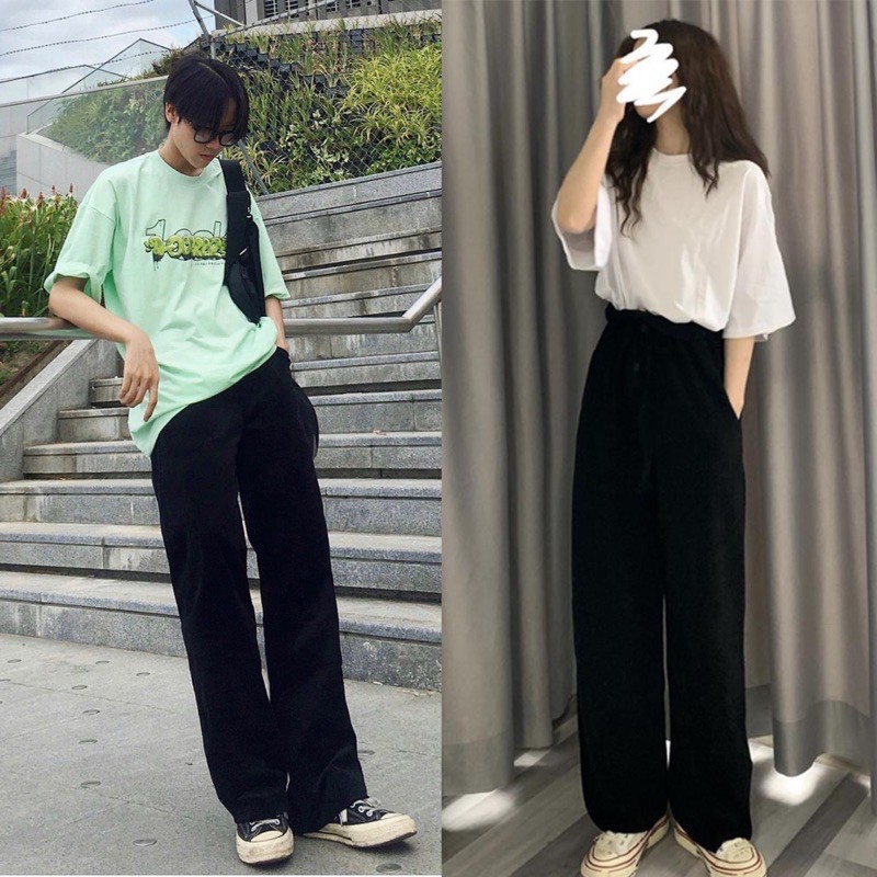 Quần Simple Pant unisex HOMIES ống rộng dáng dài | BigBuy360 - bigbuy360.vn