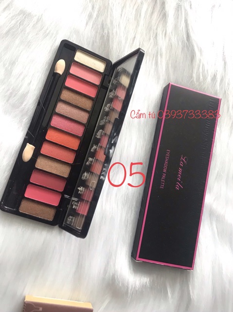 Bảng phấn mắt 12 ô lameila hàng nội địa trung có sẵn | BigBuy360 - bigbuy360.vn