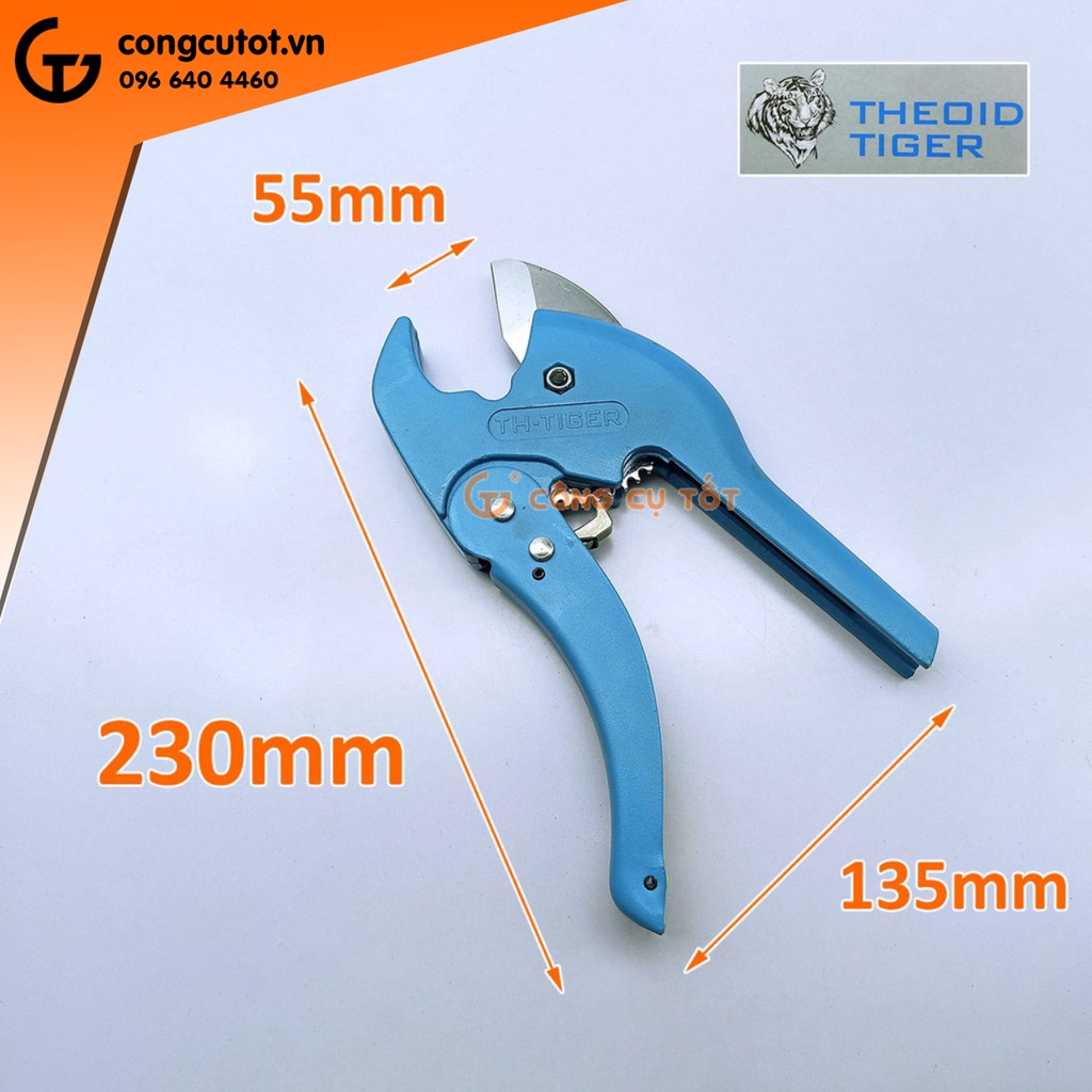 Dao cắt ống nhựa chịu nhiệt chịu áp PPR 3-42mm Theold Tiger