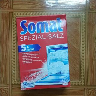 Combo 3 hộp muối rửa bát somat 1,2kg