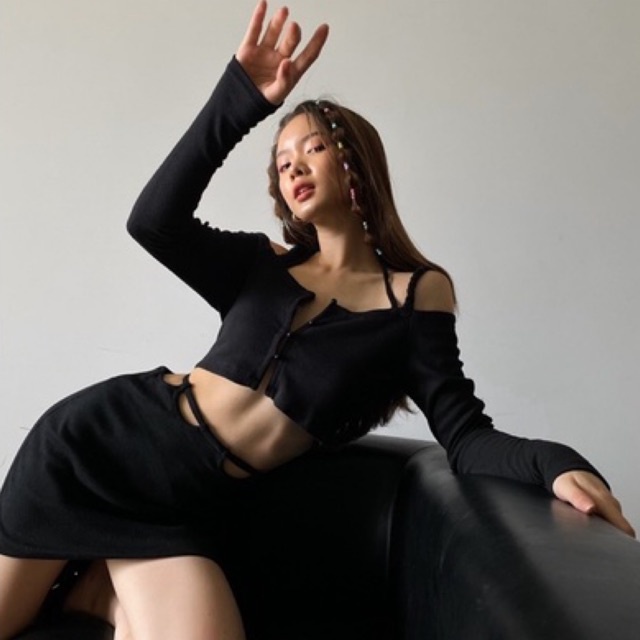 URBANGALS | Bộ áo váy Braid Top & Circle Skirt