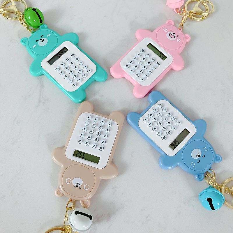 Móc chìa khóa kèm máy tính mini đi kèm
