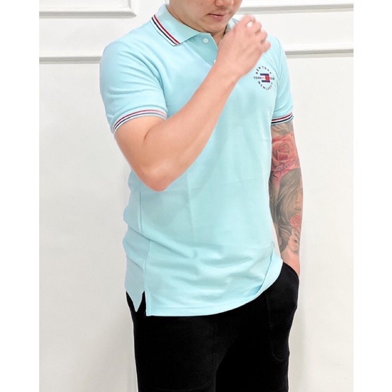 Áo Thun Polo Tommy Hilfiger Dáng Ôm Thời Trang Cao Cấp Cho Nam