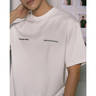Áo thun No-Control Studio - BASIC MINI LOGO TEE (WHITE)