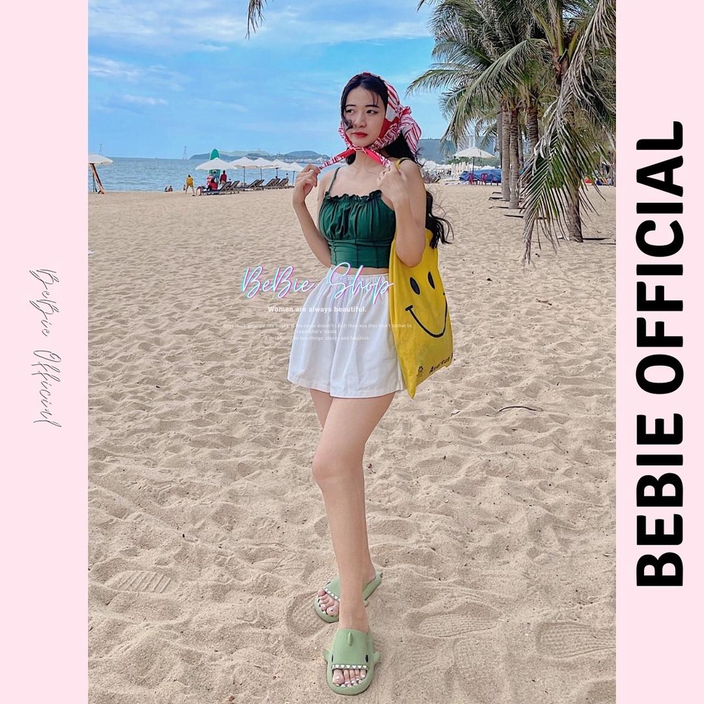 Áo croptop nữ dáng ôm chất cotton 100% mềm mịn, Áo croptop ôm corset sexy Bebie 804