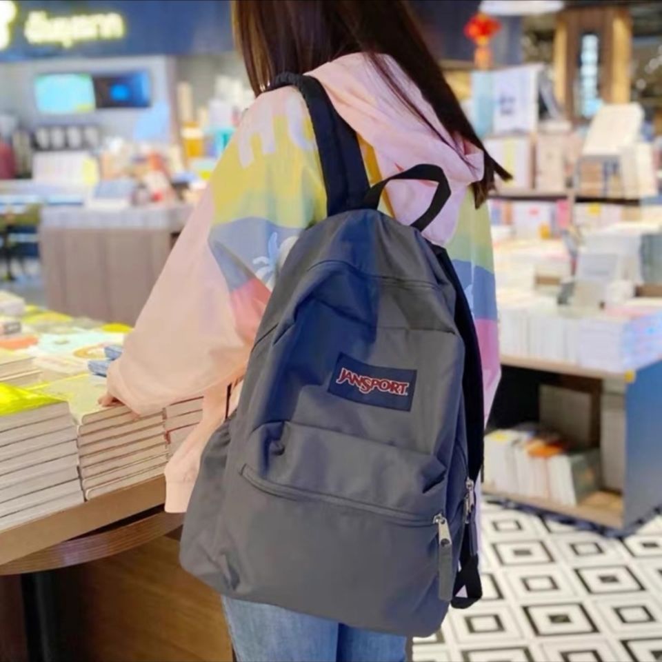 Ba Lô. Ba Lô Cổ Điển JanSport Jasper Màu Trơn Dành Cho Nam Và Nữ T501
