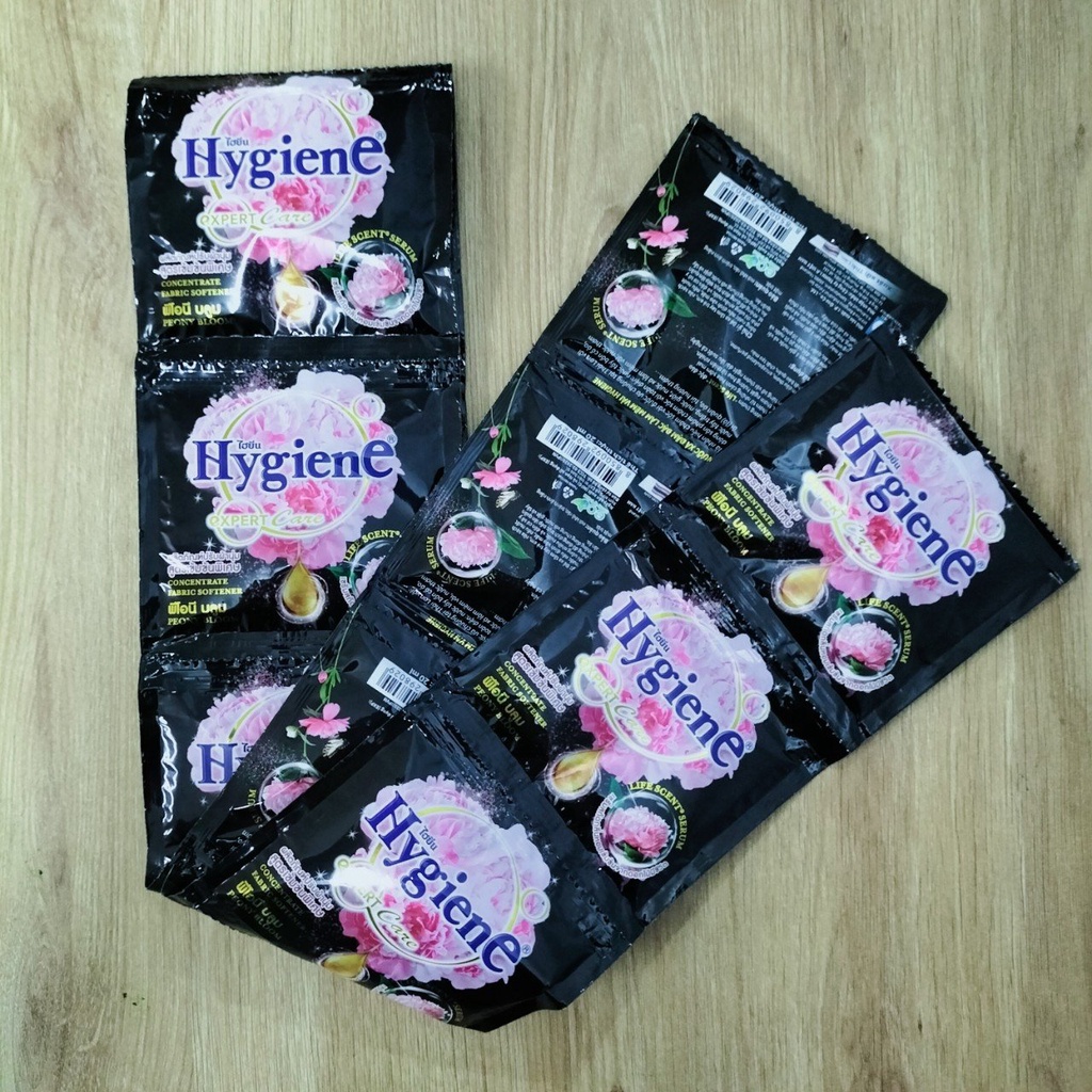 ComBo 1 Dây 12 Gói Nước Xả Vải Hygiene Thái Lan Đậm Đặc Siêu Thơm