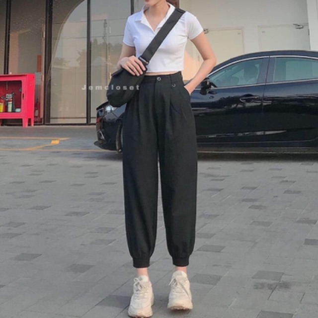 Áo croptop body cổ bẻ, ảnh thật trải sàn