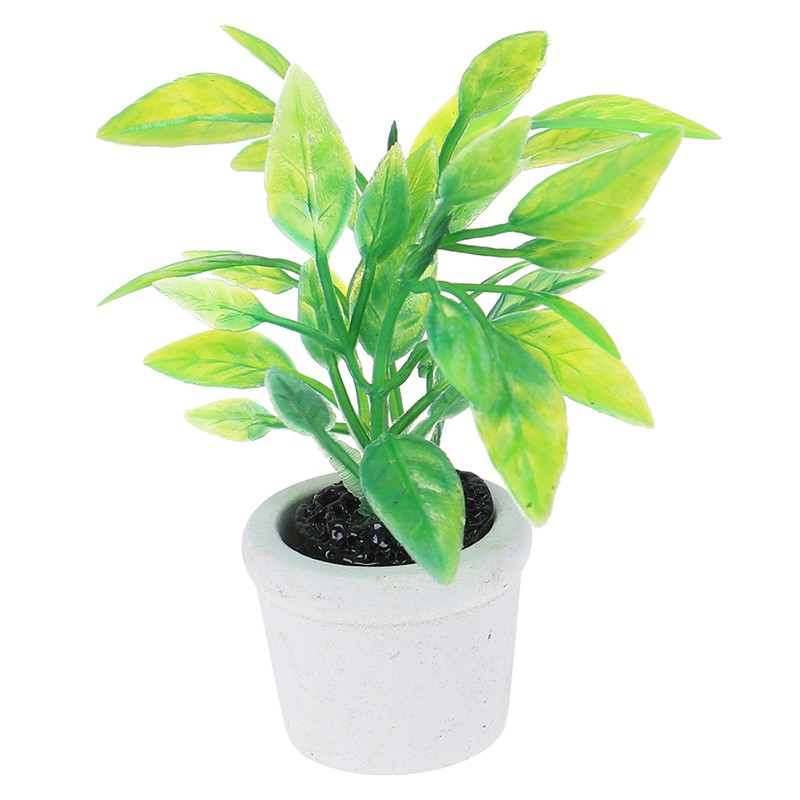 Cây Giả Trang Trí Nhà Búp Bê Tỉ Lệ 1: 1