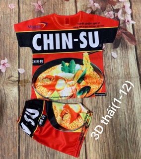 Bộ thun mì tôm cho bé