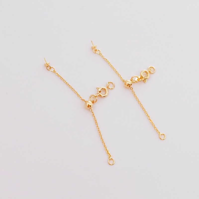 Chốt Cài Dây Xích Bằng Đồng 14k Có Thể Điều Chỉnh 0 Màu Sắc Tiện Dụng