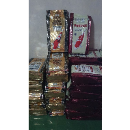 Cám cá koi Daily đỏ + Daily vàng bao 5kg