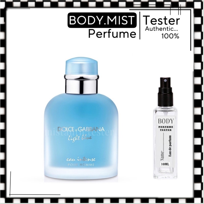 Mẫu thử nước hoa dolce&gabbana light blue eau intense 10 ml dạng xịt -BODYPERFUMEMIST- | BigBuy360 - bigbuy360.vn