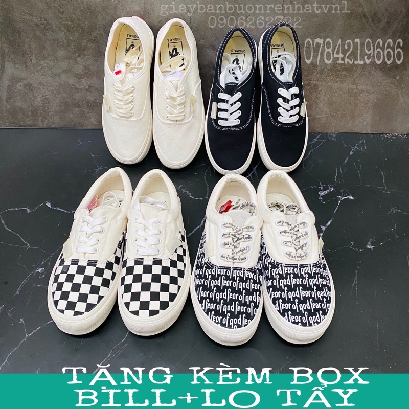 Giày thể thao nam nữ Vans ERA Tặng kèm boxbill+Lọ Tẩy-giày cao cấp giá rẻ