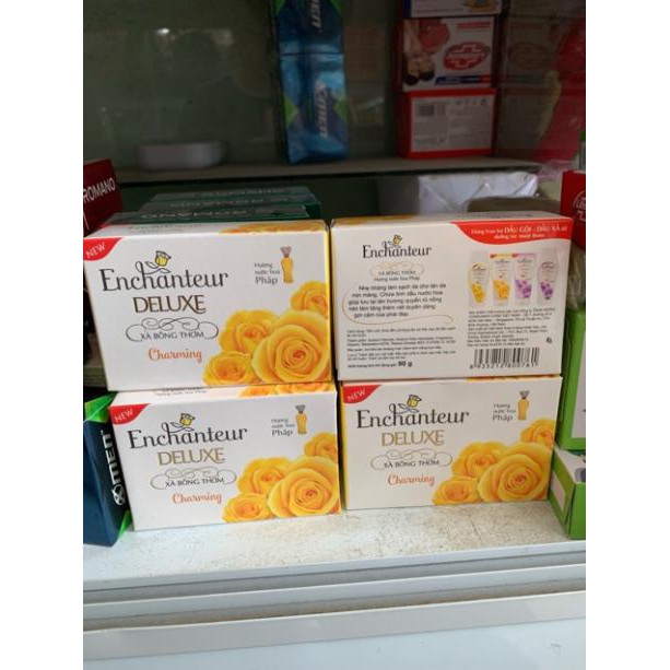 Xà bông thơm Enchanteur Deluxe Charming 90g