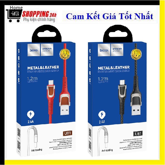 CÁP SẠC NHANH MICRO USB HOCO U81
