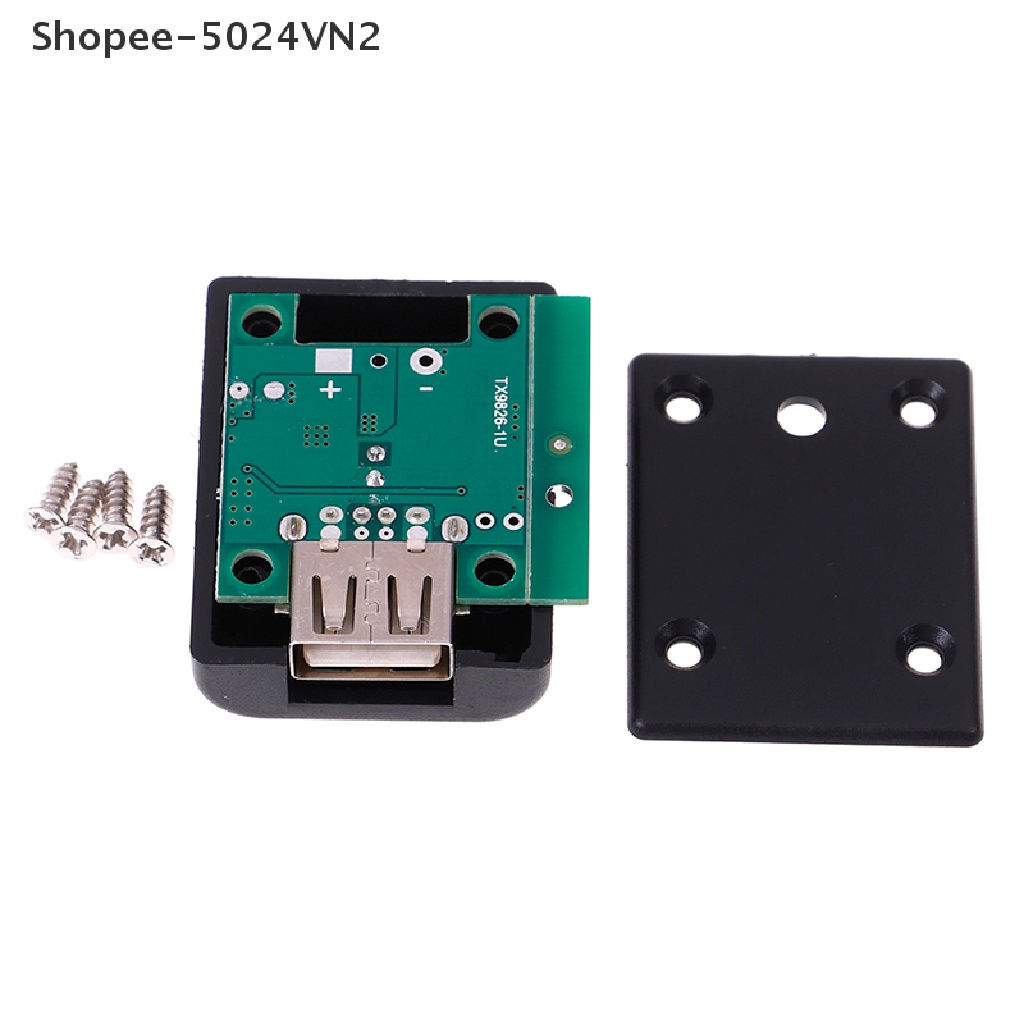 1 Bộ Điều Khiển Sạc Năng Lượng Mặt Trời DC-DC 4.5-20V 12V Xuống 5V 2A USB