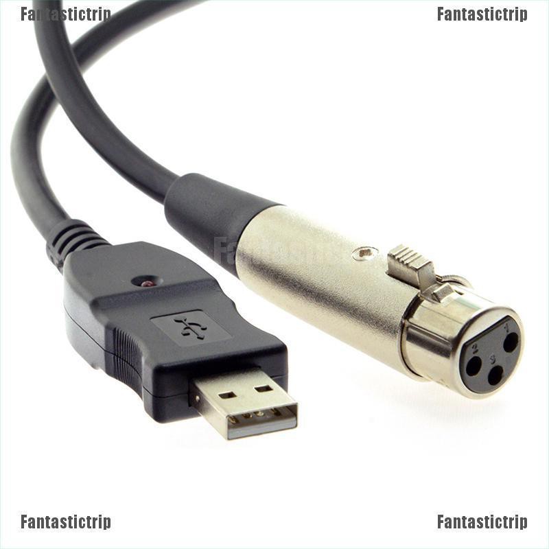 Cáp Chuyển Đổi Xlr Sang USB 10F Chuyên Dụng