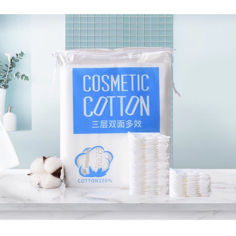 Bông Tẩy Trang Cosmetic Cotton 200 Miếng