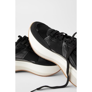 Giày thể thao đế bánh mỳ Zara authentic
