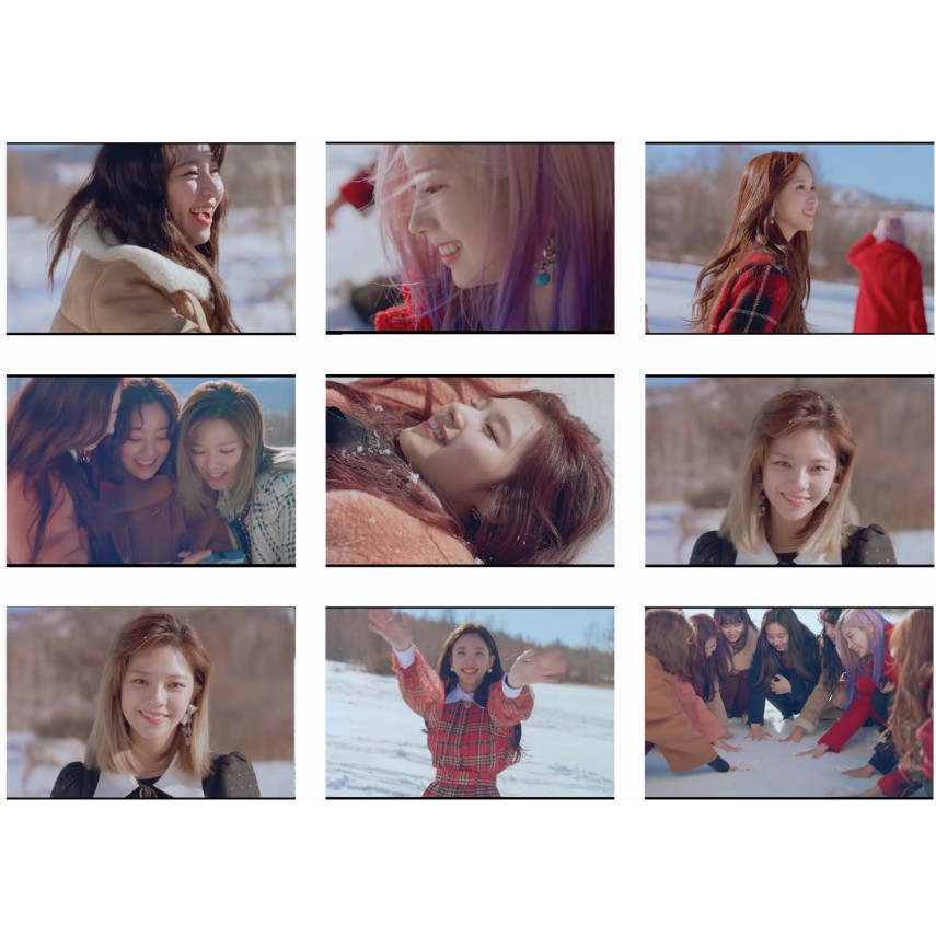Lomo card 63 ảnh TWICE - MV The Best Thing I Ever Did