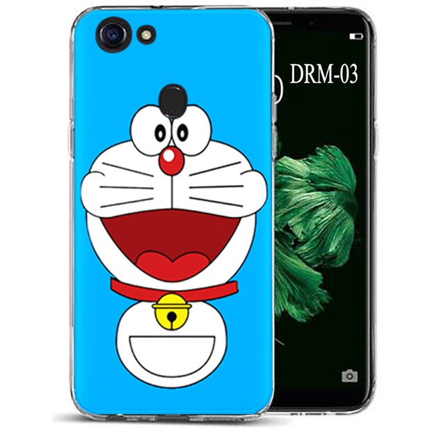 Ốp lưng Oppo F5 dẻo in hình Doraemon
