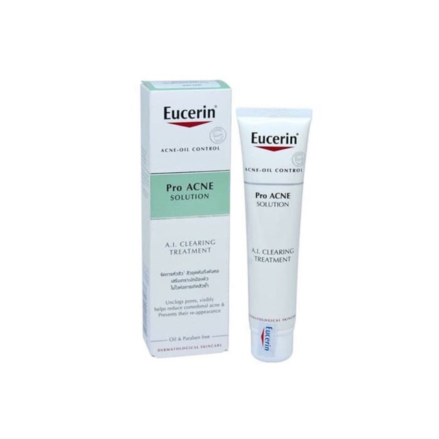 Kem trụ mụn pro acne solution eucerin