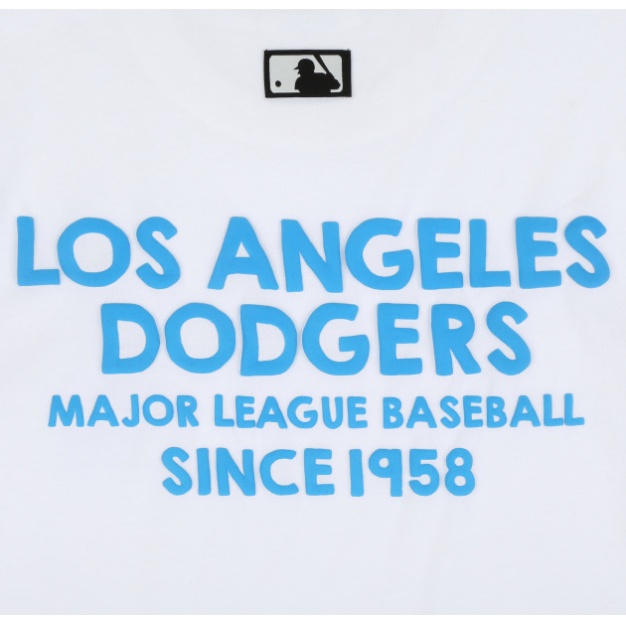 Áo phông MLB, áo thun unisex, logo Los angeles tay lỡ basic, chất cotton thoáng mát, Dorystore