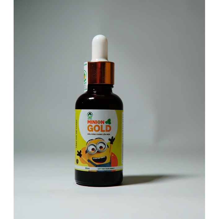 Combo 2 lọ dầu húng chanh minion Dr.Maya - Thể tích lọ 30ml