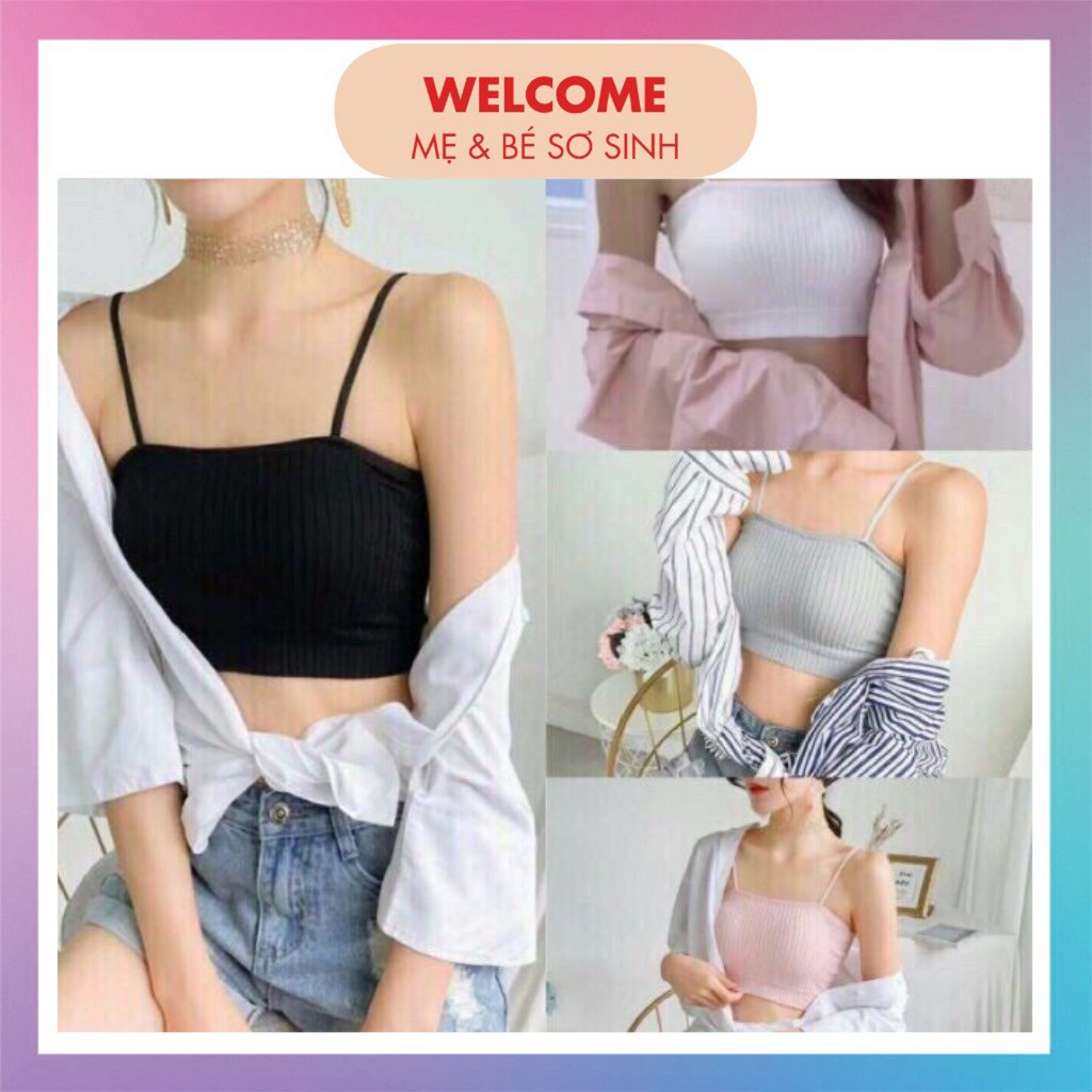 BRA GÂN TĂM ⚡️FREESHIP⚡️ Áo Bra Gân Tăm Cho Bạn Gái