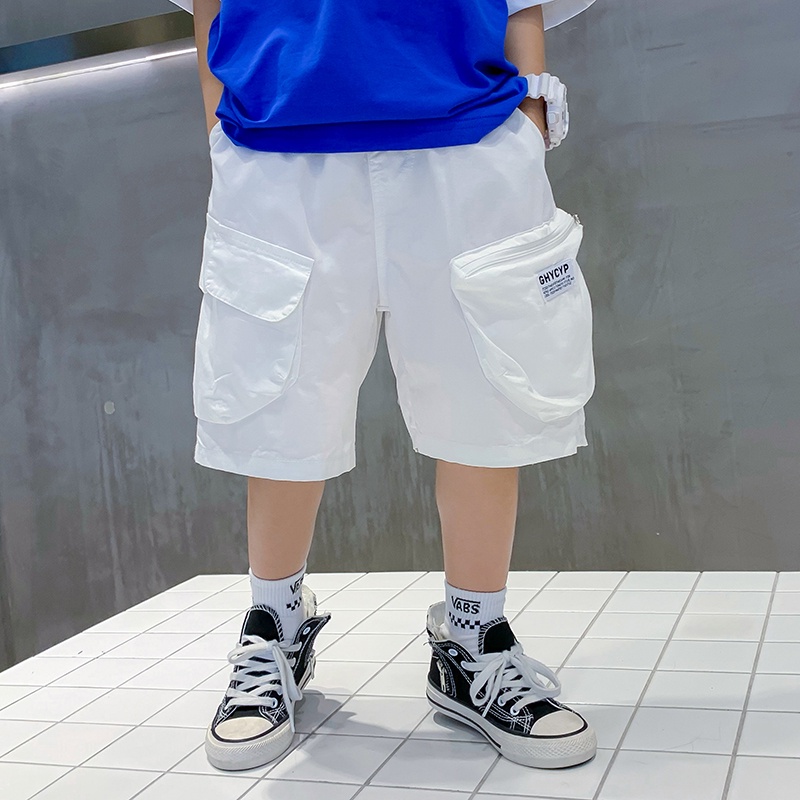 Quần short bé trai kaki size đại, Quần đùi lửng cho bé size 4 5 6 7 8 10 12 14 16 tuổi túi hộp OQ055 Lipokids